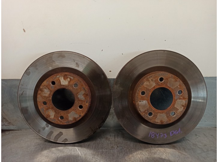Recambio de disco freno delantero para jeep compass 2.0 crd cat referencia OEM IAM 2AMV5514AA 
