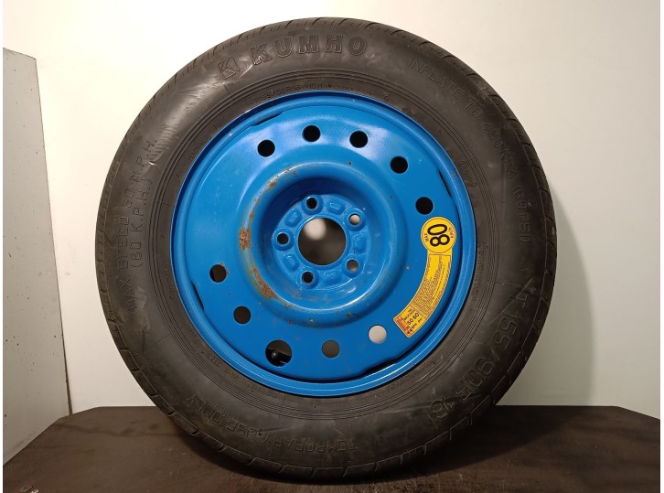 Recambio de neumatico repuesto para chevrolet captiva (c100, c140) 2.0 d 4wd referencia OEM IAM 05105079AA T15590R16110M KUMHO