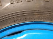 Recambio de neumatico repuesto para chevrolet captiva (c100, c140) 2.0 d 4wd referencia OEM IAM 05105079AA T15590R16110M KUMHO