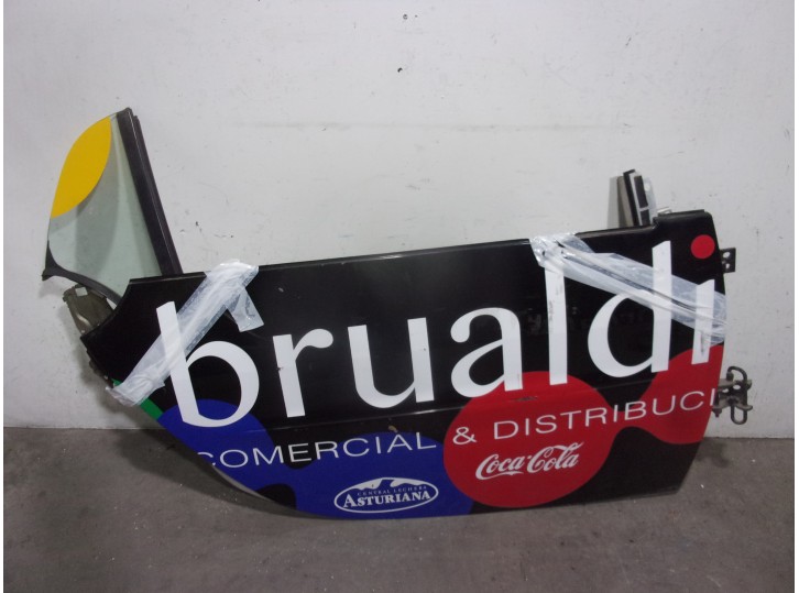 Recambio de puerta delantera derecha para smart coupe turbo cat referencia OEM IAM Q0000505V010CP6A00 NEGRA ROTULADA 3 PUERTAS