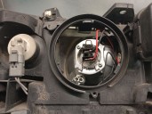 Recambio de faro izquierdo para renault laguna ii (bg0) 1.9 dci diesel referencia OEM IAM 8200002845 7701048927 