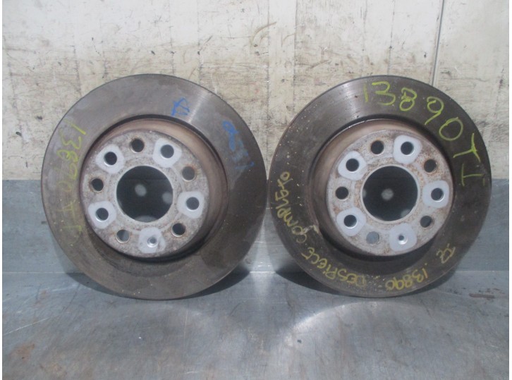 Recambio de disco freno trasero para skoda superb combi (3t5) 2.0 tdi dpf referencia OEM IAM   