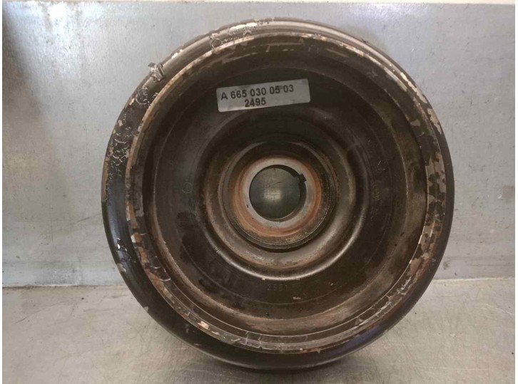 Recambio de polea cigueñal para ssangyong rodius 2.7 turbodiesel cat referencia OEM IAM A6650300603  