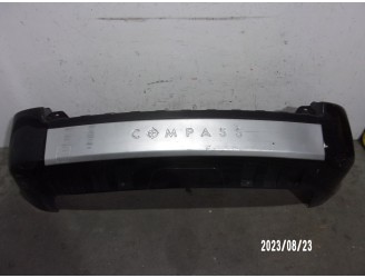 Recambio de paragolpes trasero para jeep compass 2.0 crd cat referencia OEM IAM ZY71TZZAA NEGRO 5 PUERTAS