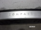 Recambio de paragolpes trasero para jeep compass 2.0 crd cat referencia OEM IAM ZY71TZZAA NEGRO 5 PUERTAS