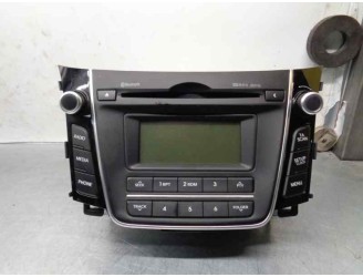 Replacement audio system / CD radio for Hyundai i30 (GD) 1.4 CRDi CAT OEM IAM reference 96170A6210 