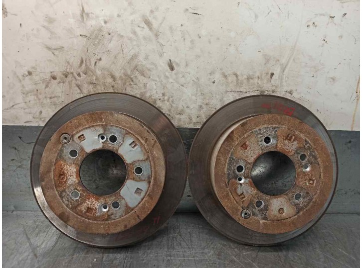 Replacement rear brake disc for Hyundai Santa Fe (SM) 2.0 CRDi cat OEM IAM reference 5171226100 