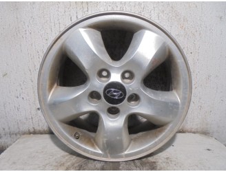 Recambio de llanta para hyundai santa fe (sm) 2.0 crdi cat referencia OEM IAM 5291026550 R1661/2JX16-46 ALUMINIO 5P