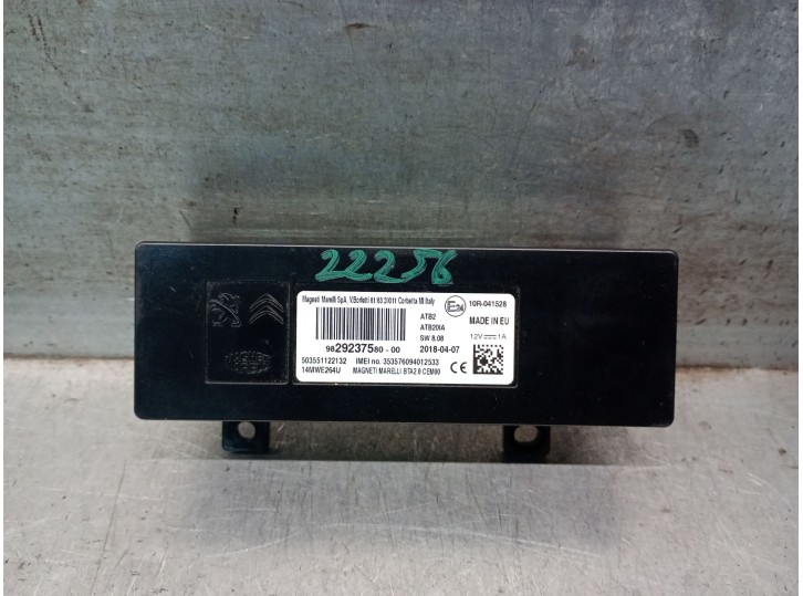 Recambio de modulo electronico para citroën c4 cactus 1.5 bluehdi 100 referencia OEM IAM 9829237580 