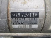 Replacement starter motor for Chrysler Voyager (GS) 2.4 cat OEM IAM reference 4686107 2280003013 DENSO