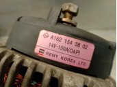 Recambio de alternador para ssangyong rodius 2.7 turbodiesel cat referencia OEM IAM A1621543802 