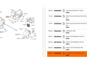 Recambio de molduras traseras para nissan micra v (k14) 0.9 ig-t referencia OEM IAM 781265FA0A 781265FA0A 