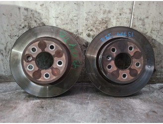 Recambio de disco freno trasero para opel astra j gti 1.4 sedan p10 referencia OEM IAM   