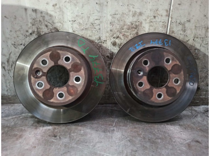 Recambio de disco freno trasero para opel astra j gti 1.4 sedan p10 referencia OEM IAM   