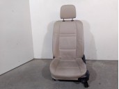 Recambio de asiento delantero izquierdo para bmw x5 (e70) 3.0 turbodiesel referencia OEM IAM 52300415366 CUERO BEIGE 5 PUERTAS