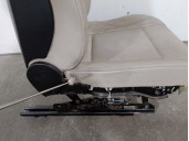 Recambio de asiento delantero izquierdo para bmw x5 (e70) 3.0 turbodiesel referencia OEM IAM 52300415366 CUERO BEIGE 5 PUERTAS