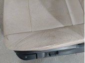 Recambio de asiento delantero izquierdo para bmw x5 (e70) 3.0 turbodiesel referencia OEM IAM 52300415366 CUERO BEIGE 5 PUERTAS