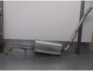 Recambio de tubo escape trasero para seat terra 0.9 referencia OEM IAM ST674 ST.674 DURAMAS