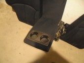 Recambio de asientos traseros para subaru legacy kombi/outback b14 2.0 diesel cat referencia OEM IAM TELA NEGRA 5 PUERTAS