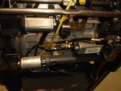 Recambio de asiento delantero izquierdo para subaru legacy kombi/outback b14 2.0 diesel cat referencia OEM IAM TELA NEGRA 5 PUE