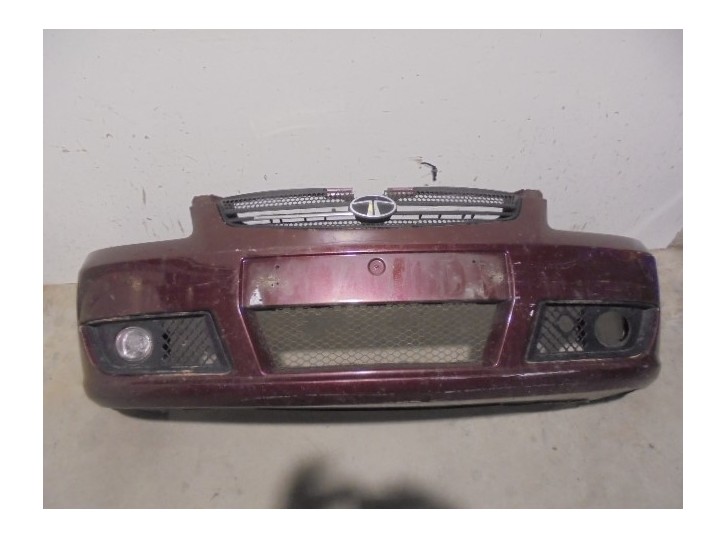 Recambio de paragolpes delantero para tata indica 2006 1.4 63 kw referencia OEM IAM MORADO 