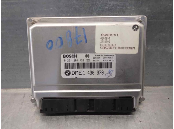 Recambio de centralita motor uce para bmw serie 3 berlina (e46) 1.9 cat referencia OEM IAM 1430379 0261204420 BOSCH
