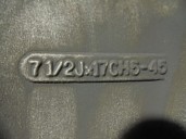 Recambio de llanta para peugeot 607 (s2) 3.0 v6 24v referencia OEM IAM 5402G9 R1771/2JX17CH5-45 