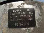 Recambio de alternador para saab 9000 / 9000 cs 2.0 cat referencia OEM IAM 9526005 0120469684 BOSCH