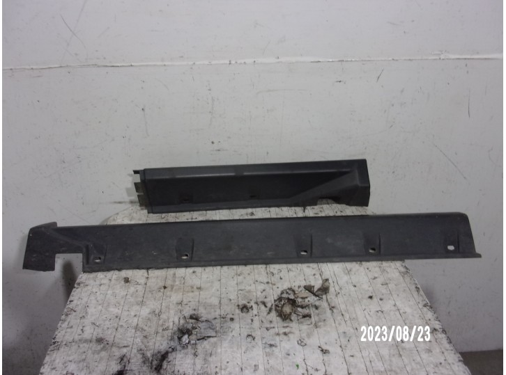 Recambio de faldon lateral para jeep compass 2.0 crd cat referencia OEM IAM 1CH95WS2AB NEGRO MATE IZQUIERDA