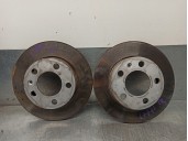 Recambio de disco freno trasero para skoda scala (nw) 1.0 tsi referencia OEM IAM 2Q0615601H 