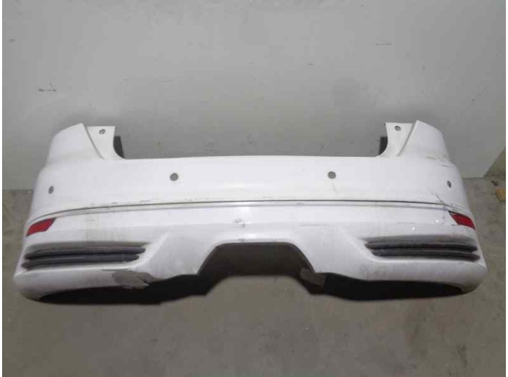 Replacement rear bumper for Ford Focus Lim. (CB8) 1.6 TDCi CAT OEM IAM reference 1744017 WHITE 5 DOORS