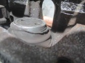 Replacement left rear brake caliper for Ford Focus lim. (CB8) 1.6 TDCi CAT OEM IAM reference 2210215 ATE