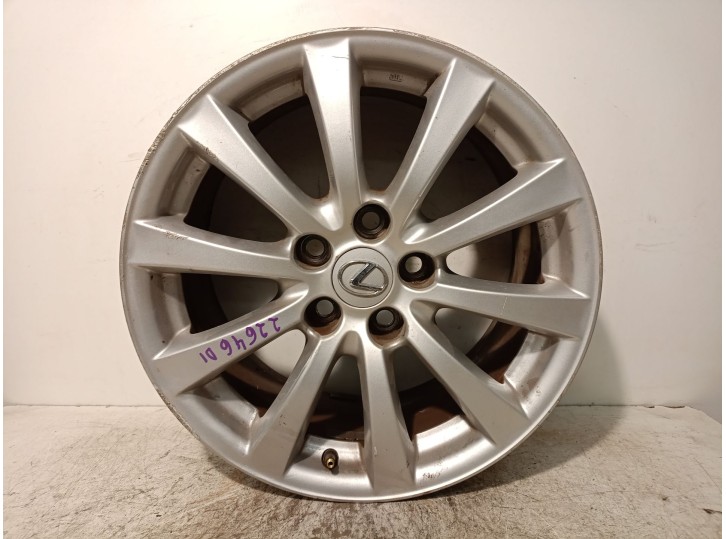 Replacement rim for Lexus IS II (_E2_) 220D (ALE20) OEM IAM reference 4261153290 R17X8JJ45 