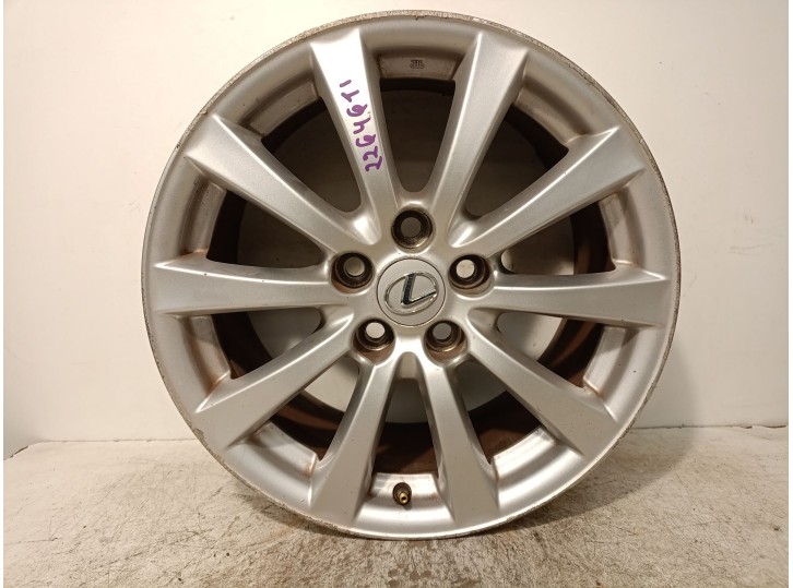 Replacement rim for Lexus IS II (_E2_) 220d (ALE20) OEM IAM reference 4261153290 R17X8JJ45 