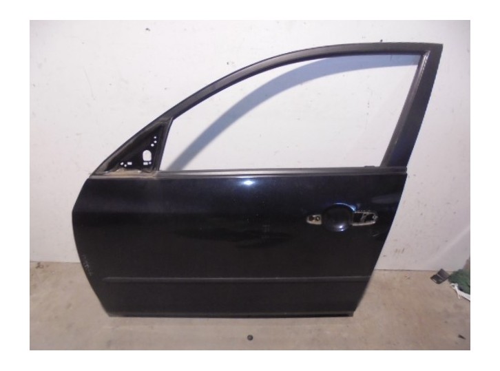 Replacement front left door for Mazda 3 Sedan (BK) 1.6 CD Diesel CAT OEM IAM reference BPYK5902XJ BLACK 5 DOORS