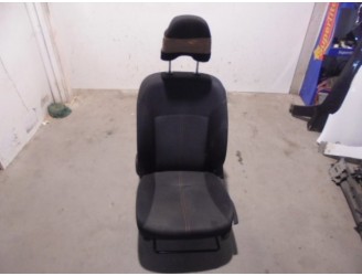 Recambio de asiento delantero izquierdo para subaru forester (sh_) 2.0 d awd (shh) referencia OEM IAM 4551137 TELA NEGRA Y GRIS 
