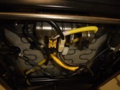 Recambio de asiento delantero izquierdo para subaru forester (sh_) 2.0 d awd (shh) referencia OEM IAM 4551137 TELA NEGRA Y GRIS 