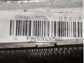 Recambio de radiador agua para citroën c2 1.4 hdi referencia OEM IAM 9653026580 870960400 DENSO