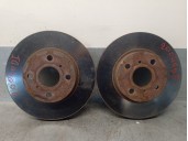 Recambio de disco freno delantero para toyota yaris (ncp1/nlp1/scp1) 1.4 turbodiesel cat referencia OEM IAM 435120D050 