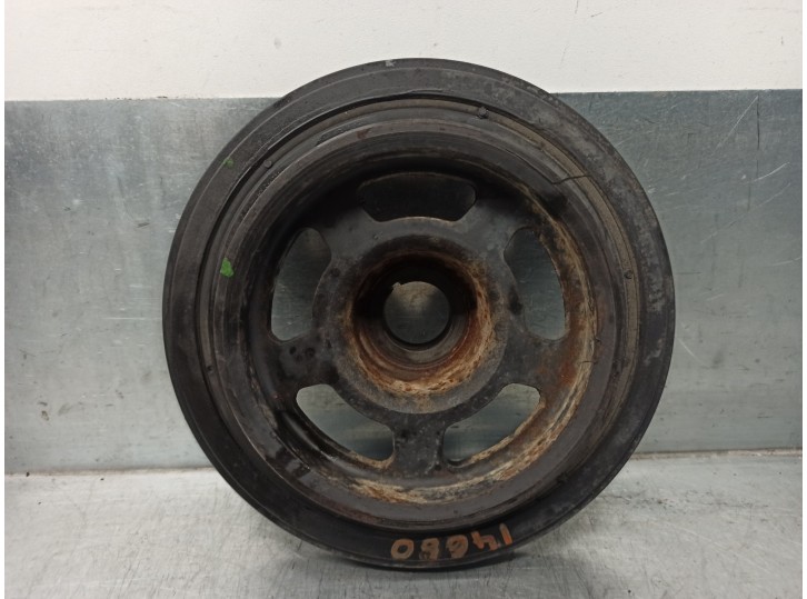 Recambio de polea cigueñal para mercedes-benz clase m (w163) 2.7 cdi 20v cat referencia OEM IAM A6120300003 