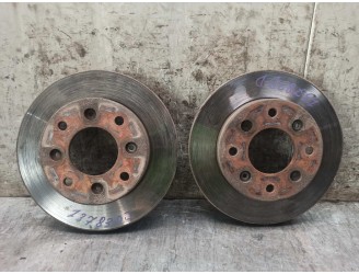 Recambio de disco freno delantero para tata indica 2006 1.4 63 kw referencia OEM IAM 