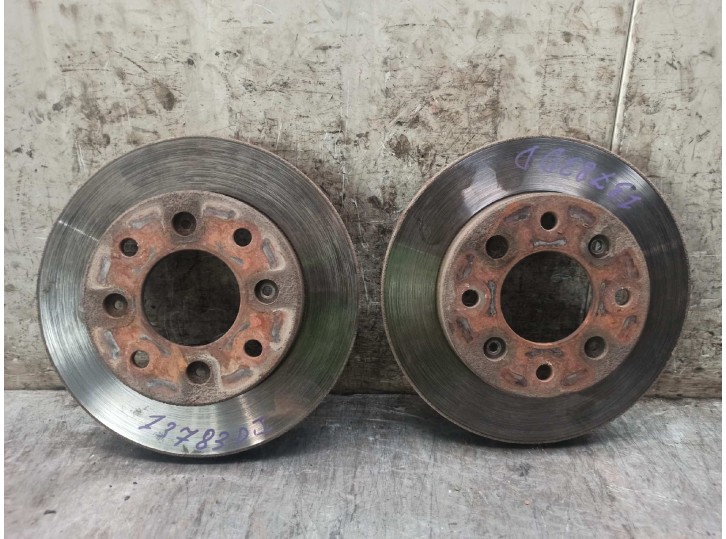 Recambio de disco freno delantero para tata indica 2006 1.4 63 kw referencia OEM IAM   