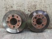 Recambio de disco freno delantero para tata indica 2006 1.4 63 kw referencia OEM IAM 