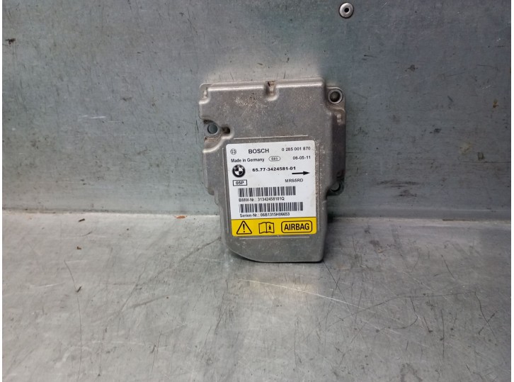 Recambio de centralita airbag para bmw x3 (e83) 2.0 d referencia OEM IAM 65773424581 65773424581 0285001870 BOSCH