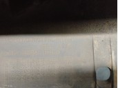 Replacement side skirt for Chevrolet Captiva 2.0 Diesel CAT OEM IAM reference 96804216 REAR RIGHT 