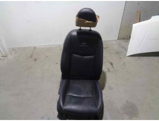 Recambio de asiento delantero derecho para infiniti q50 cat referencia OEM IAM CUERO NEGRO 4 PUERTAS