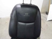 Recambio de asiento delantero derecho para infiniti q50 cat referencia OEM IAM CUERO NEGRO 4 PUERTAS
