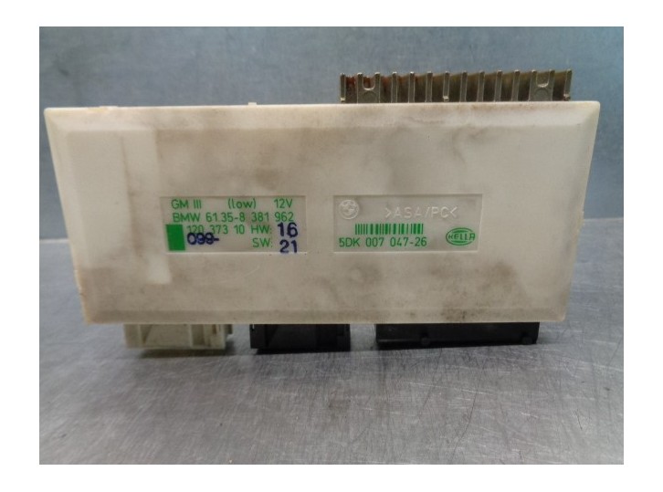 Replacement electronic module for BMW 5 Series Saloon (E39) 3.0 24V Turbodiesel CAT OEM IAM reference 61358381962 5DK00704726