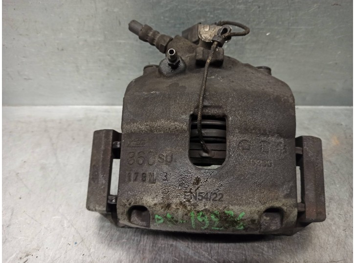 Recambio de pinza freno delantera derecha para fiat punto (evo) (199) 1.4 cat referencia OEM IAM 77365759 ATE
