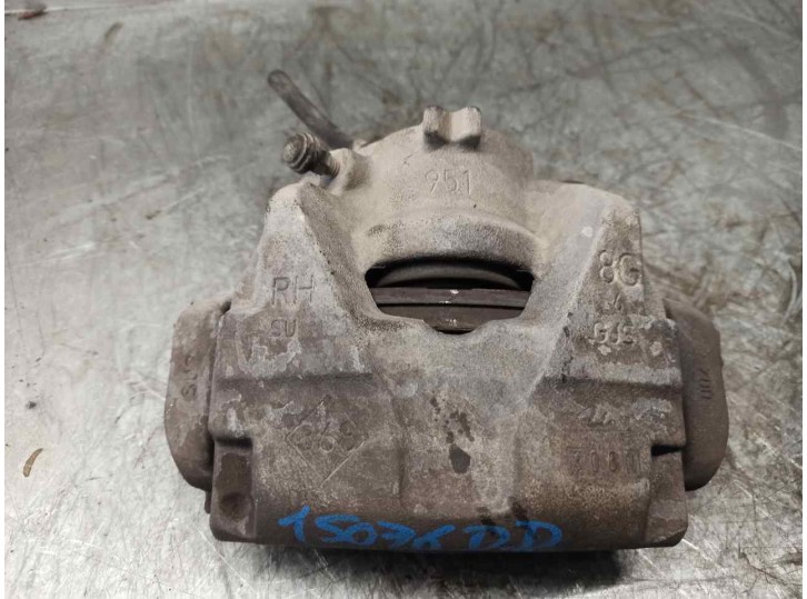 Recambio de pinza freno delantera derecha para dacia duster 1.5 dci diesel fap cat referencia OEM IAM 410018218R ATE